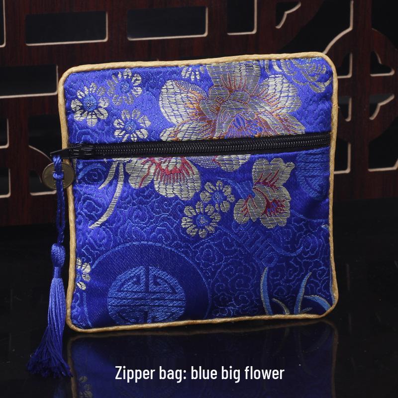 Chinese Osmanthus Embroidered Silk Brocade Sachet - Ethnic Style