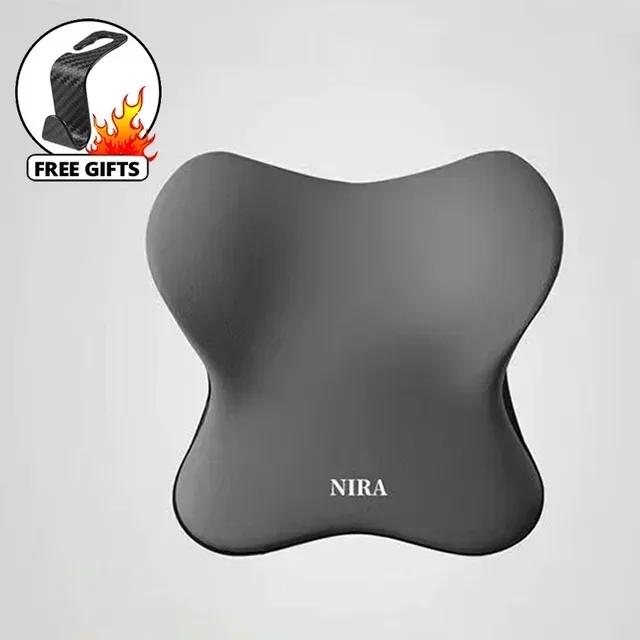 Car Seat Headrest Foam Headrest Lumbar Support Travel Rest Neck Pillow Back Cushion Seat Waist Interior Accessorie Neck Pillow