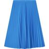 2023 Summer New Casual Fashion Versatile Knitted Long Dress Women Dresses Blue F11W338301F-BU