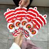 6pcs Traditional Scratch Card Money Bag Hongbao Red Pocket  Lunar New Year Gifts