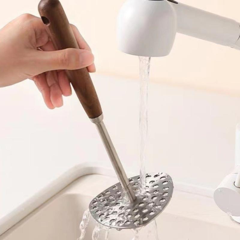 Presă pentru cartofi piure din oțel inoxidabil 201, Presă de uz casnic pentru cartofi dulci mov, Instrument de presare pentru mâncare de bebeluși