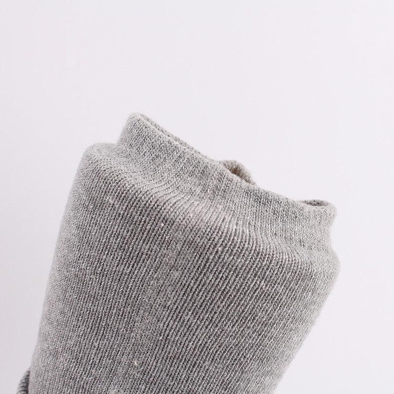 Long Man Thick Cotton Toe Socks Autumn Winter Warm 5 Finger Mid-Calf Japanese Style Solid Business Party Dress Loose Sloth Socks