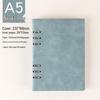 Custom Logo A5 Loose-Leaf Notebook with Detachable A6 Notepad for Business Meetings