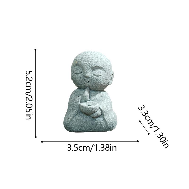 

Психологический песок настольные украшения имитация камня маленькая статуя Будды орнамент