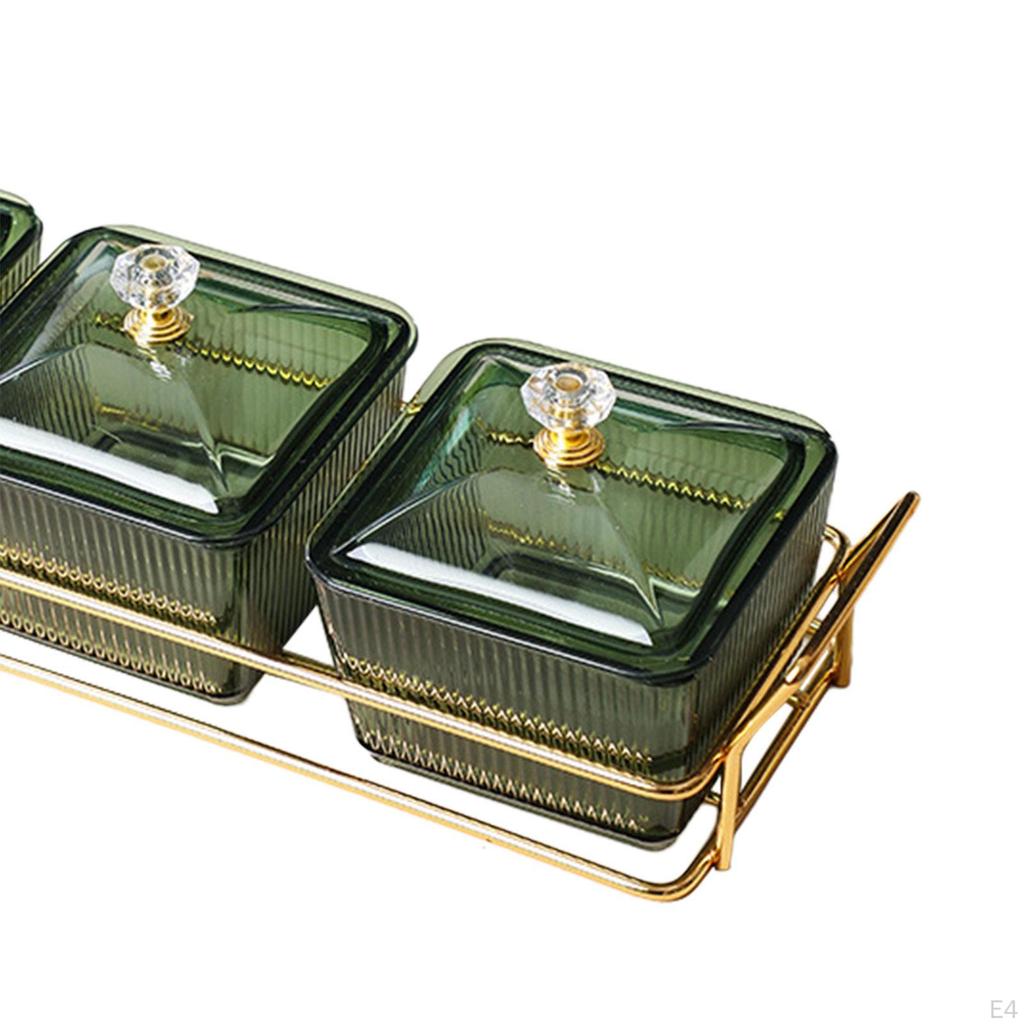 And Nut Serving Tray with Elegant Cover