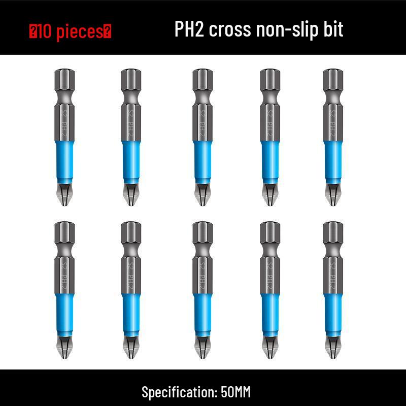 Premium Magnetisches Anti-Rutsch Elektro-Schraubendreher-Set mit Superharten Bits & Leistungsstarkem Magnetring
