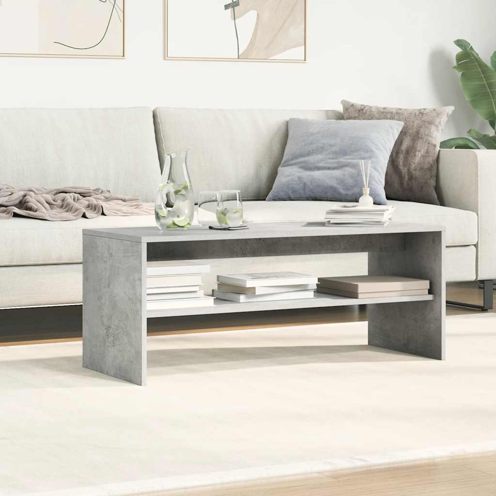 Szafka Pod Tv, Betonowy Szary, 100 X 40 X 40 Cm, Płyta Wiórowa