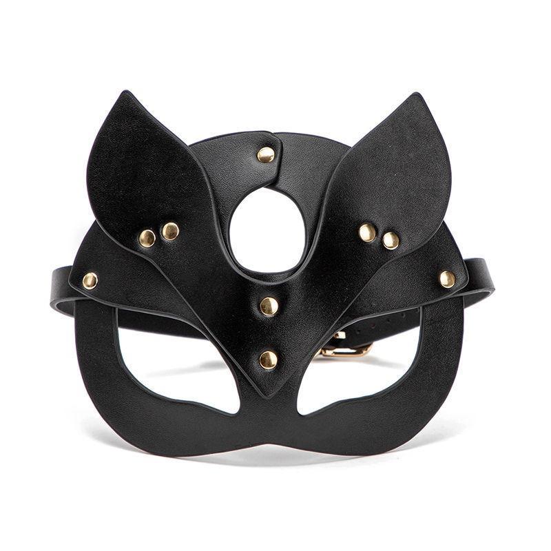 Masque de renard queue Cosplay masque pour les yeux bouchon anal en métal jeu de rôle SM accessoire jouets sexuels pour