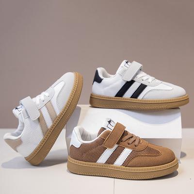 Children's Sneakers 2025 Spring Boys Casual Board Shoes Boys and Girls Bread Shoes Dopamine Baby Sneakers
