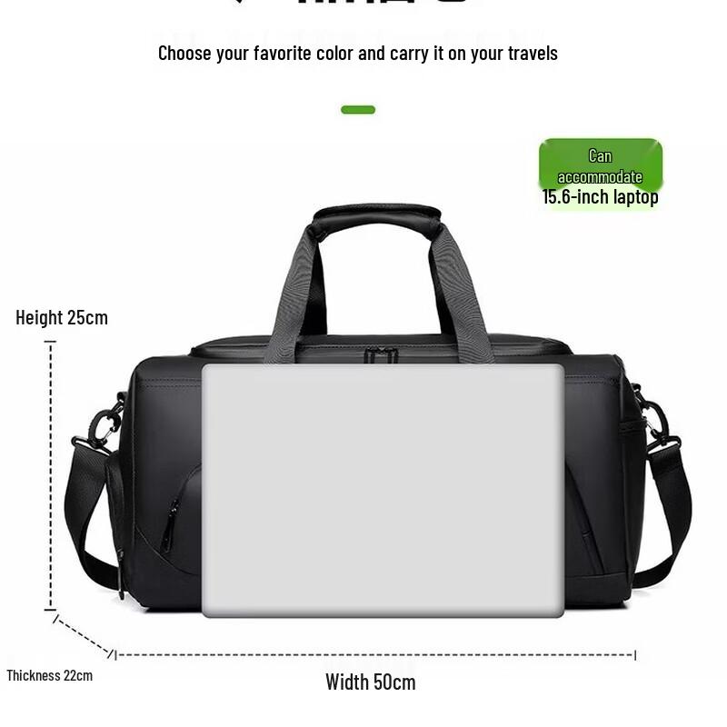Ke Er Luo Ke Men's Waterproof Travel Duffle Bag