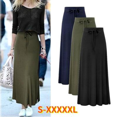New Half Skirt Fashion Women's High Waist Split Belt One Step Skirt Temperament Slim Mid Length Skirt Hip Wrap Skirt Plus Size Long Skirt