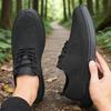 Men's Mesh Sneakers Casual Versatile Knit Shoes Lightweight Comfortable Sole Walking Shoes Breathable Non-Slip Running Shoes