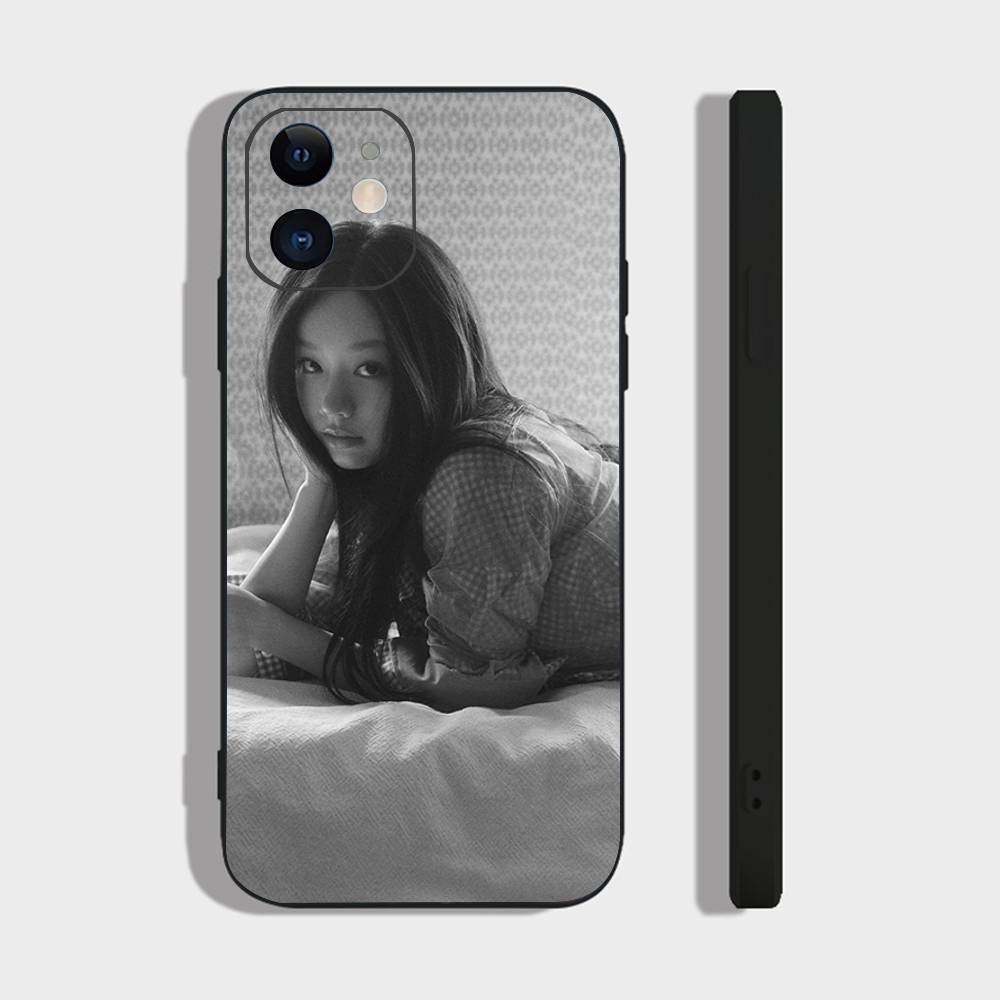 Korean Singer And Actor Lee Hyeri Phone Case For IPhone 17 Air 16 15 14 13 Pro Max 11 12 Black Silicone Cover
