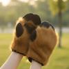 Furry Plush Sheep's Hoof Gloves Cartoon Cosplay Props Fashion Cosplay Costume Gloves  Club