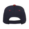 Mizuno 70 Navy x Red Baseball/Softball Cap, All-Mesh, Hexagonal, 12JWBB03,