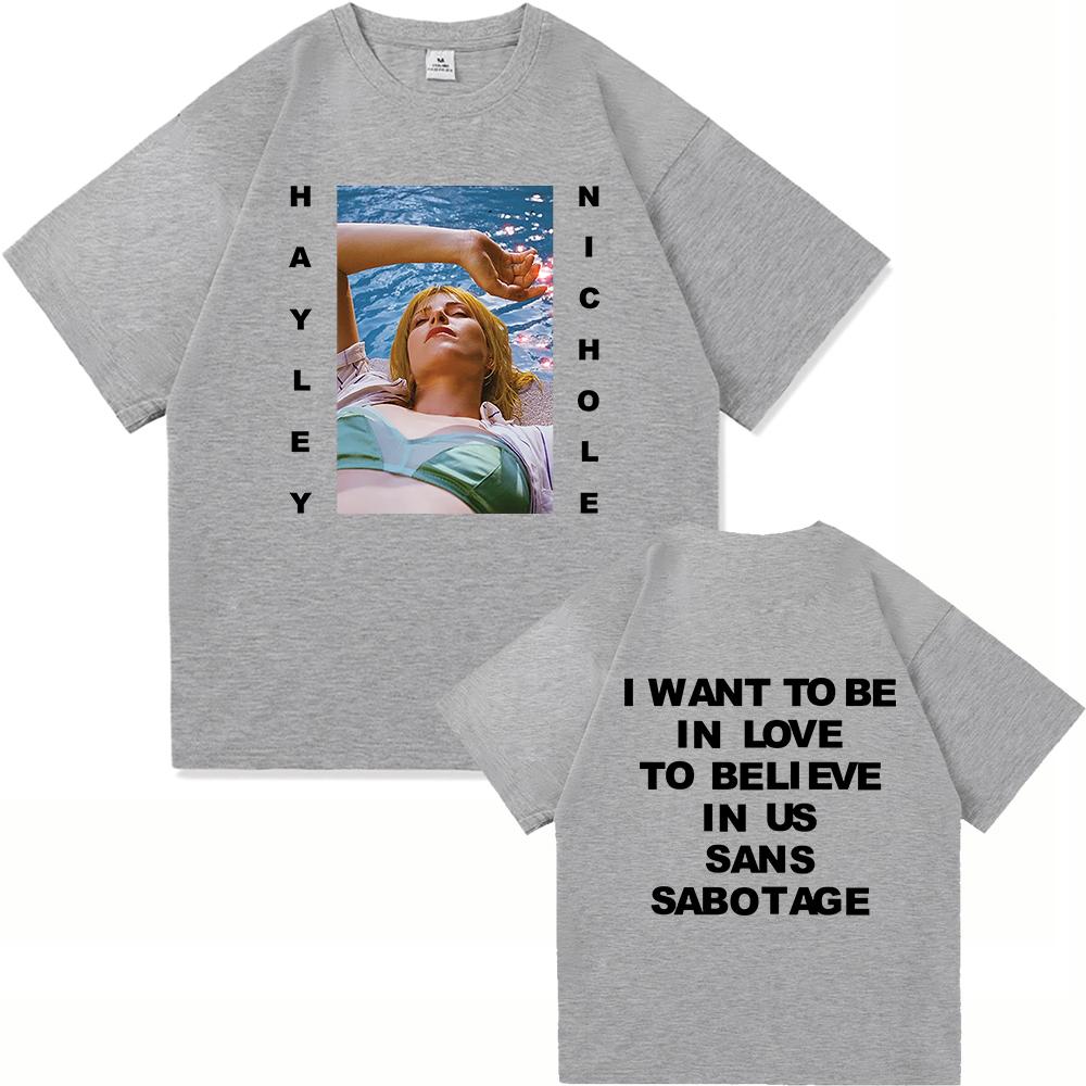 Hayley Williams Hanged Himself At A Bachelor Party Summer Mens Pure Cotton Tshirts Are Casual Loose and Topquality Tshirts
