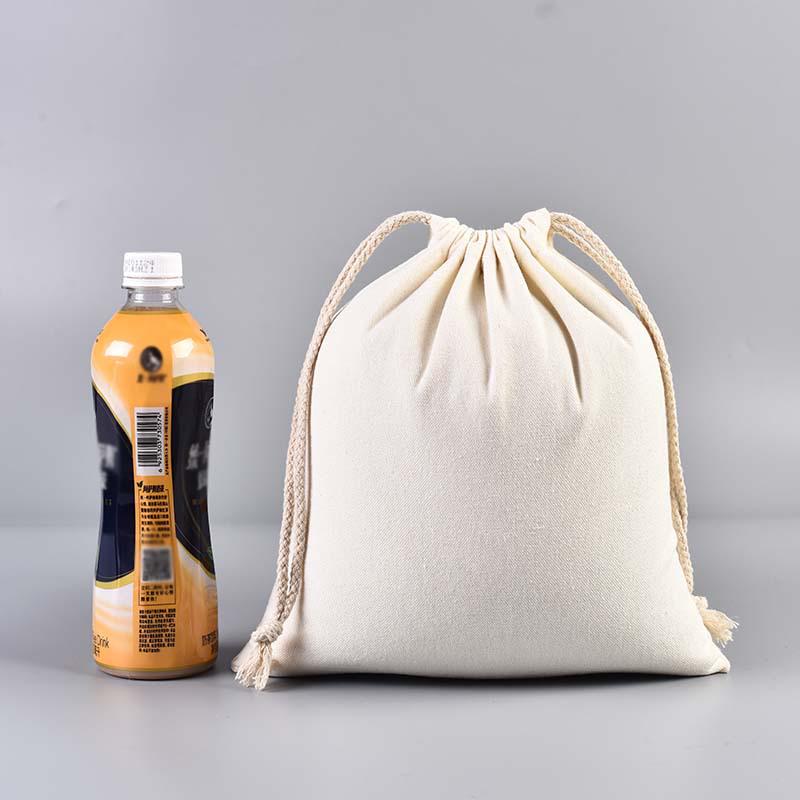 Borsa in Tela con Coulisse Disponibile per Farina, Riso, Polveri o Regali