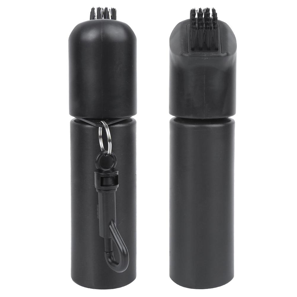 Szczotka do czyszczenia kijów golfowych Przenośny czyścik do rowków Akcesorium golfowe z butelką na wodę