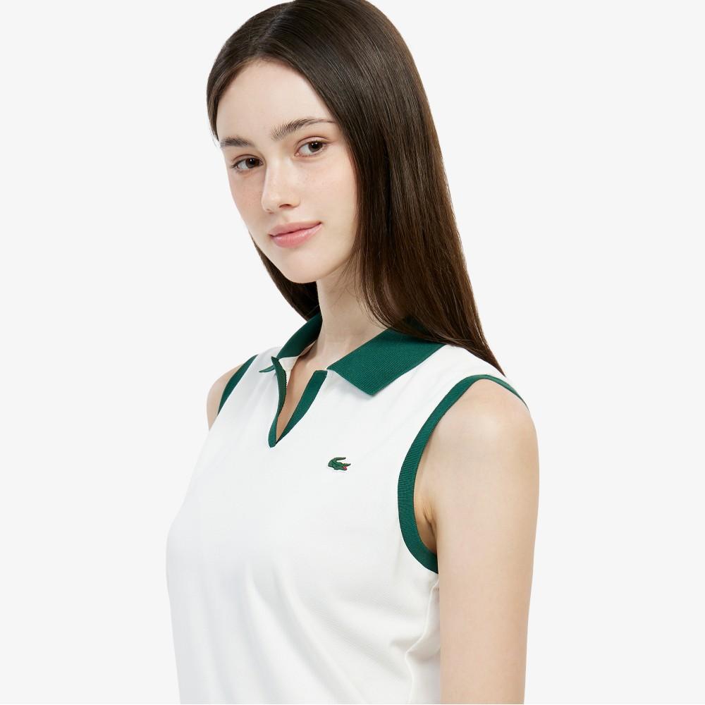 Lacoste Women's Tennis Sleeveless Polo Shirt PF761E-56G70V