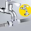 3-Way G1/2 Outlet Shower Diverter Valve T-Adapter Shower Hose Tap Splitter Brass Bathroom Faucet Water Separator Tap Connector