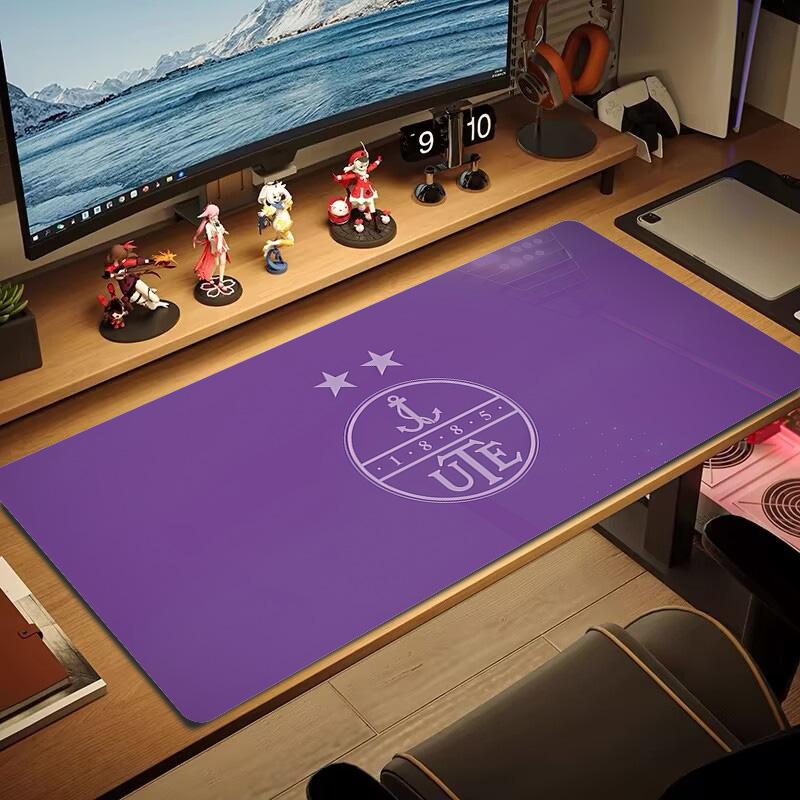 Újpest FC Print Cushion Non-slip Laptop Tablet Big Mousepad XXL Mat Mini PC Playmat With Lock edge