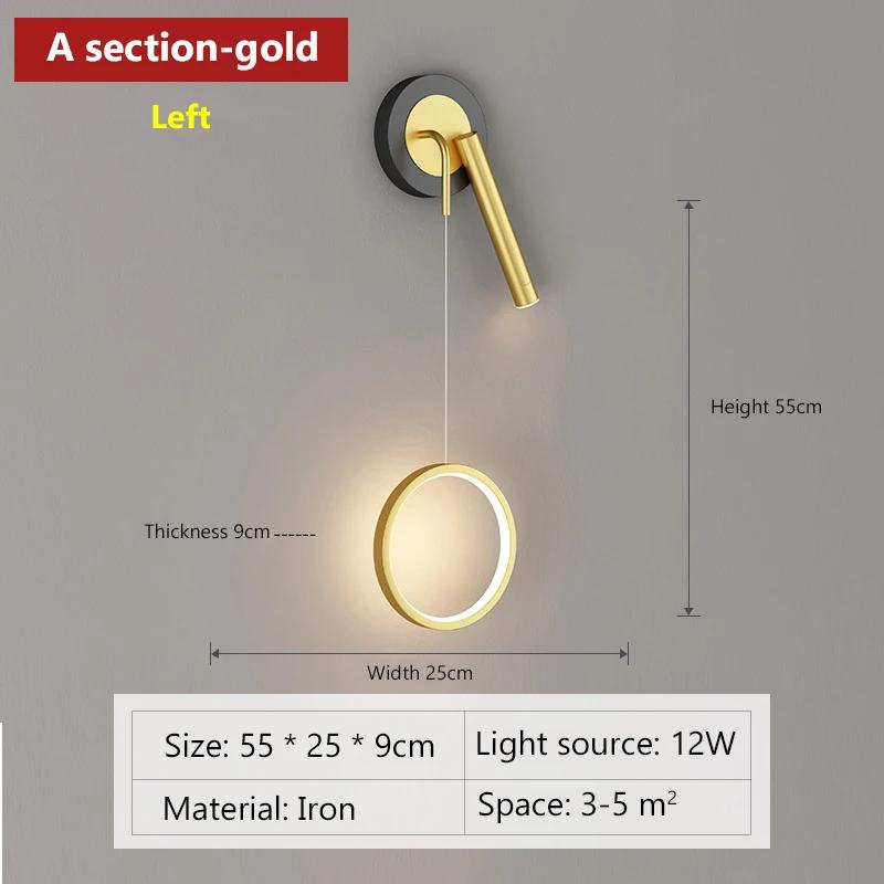 

Современные светодиодные настенные светильники Nordic Double Heads Spotlights для спальни, прикроватной тумбочки, гостиной, кабинета, дома, декоративные настенные бра, люстра Warm White