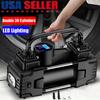 12V 150 PSI Air Compressor Tire Inflator Portable Powerful Dual Cylinder Air Pump, Used For Car Tires, Car Accessories, Automatic Tire Pump