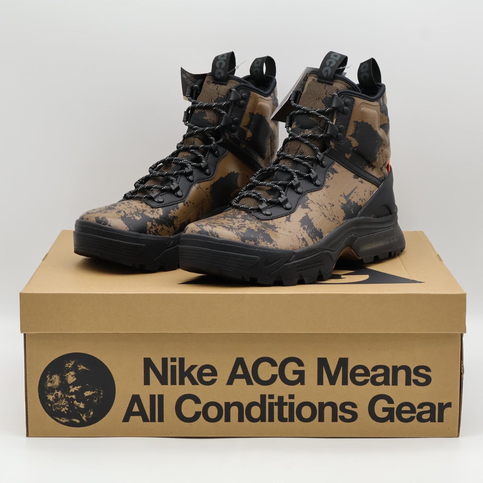 IB2328-200 Nike ACG Zoom Gaiadome GORE-TEX SE Mosswood Brown Black Olive (Men s) 10