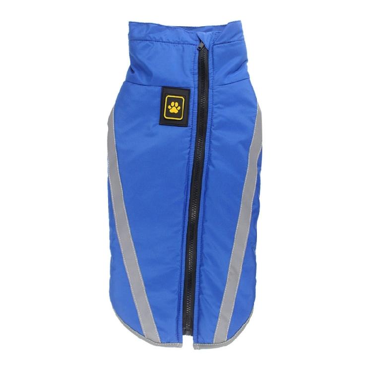 Dog Reflective Jacket Winter Warm Coat Medium Large Dog Clothes Pet Supplies