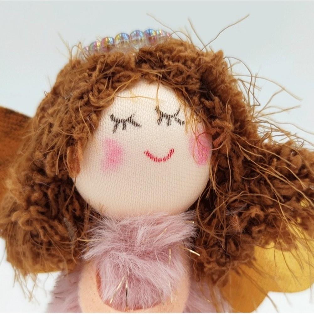 15cm Christmas Tree Top Love Angel Girl Ornament Prop  Decorative Ornaments