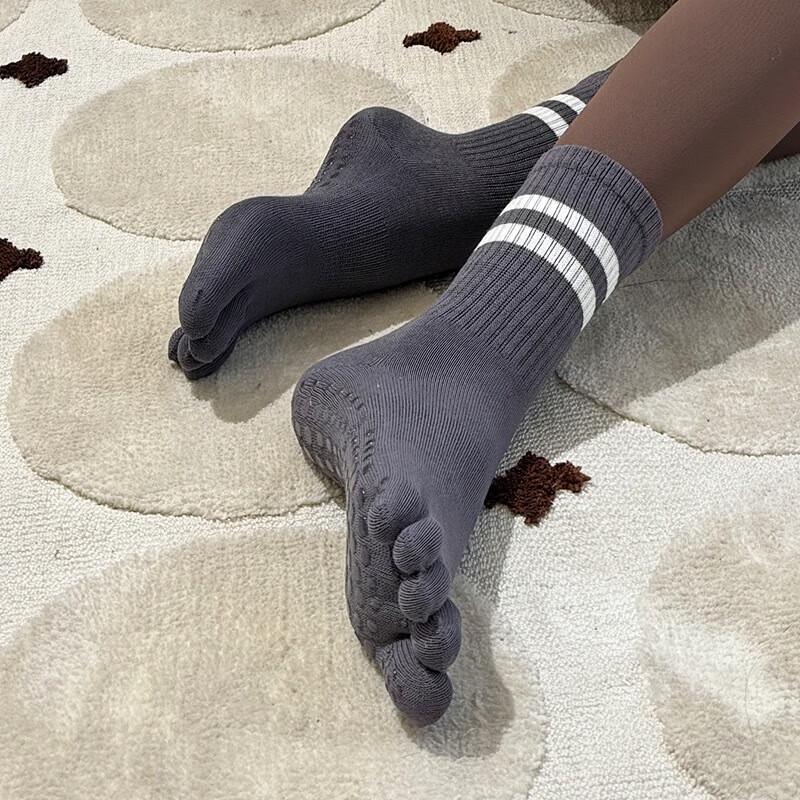 WEZHO Five-Finger Anti-Slip Yoga Socks