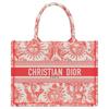 BookTote Embroidery Tote Bag, Shopping Bag, Handbag Medium Women's Coral M1296ZECQ-M68E