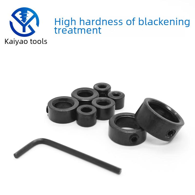 8 Parça Matkap Ucu Konumlandırma Halkası Seti (3-16mm) - Ahşap İşleme Burgu Matkap Sabitleyici Kelepçeleri