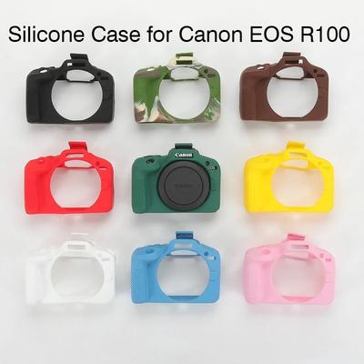 Étui en Silicone pour Appareil Photo Hybride Canon EOS R100 - Housse de Protection & Sac à Main Portable pour la Photographie