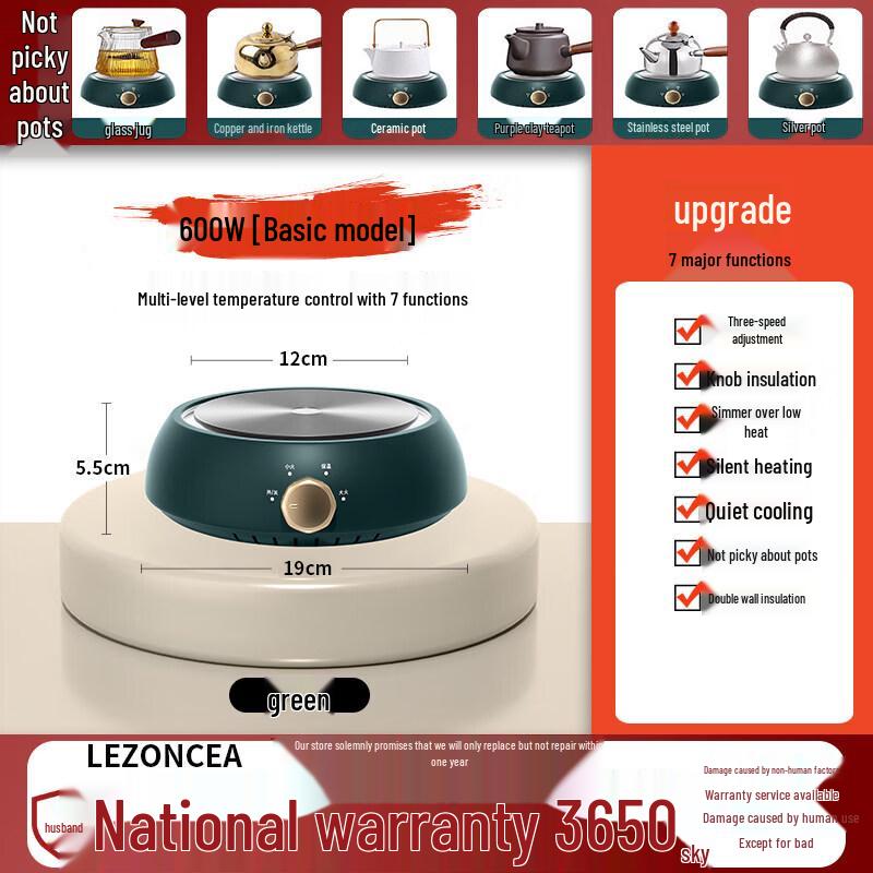 Multi-functional Electric Ceramic Tea Stove