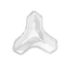 Teardrop-Shaped Transparent Silicone Corner Protectors for Furniture - Child Safety Soft Edge PVC Guards