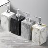 Shower Soap Dispenser Marble Texture Soap Dispenser Hand Soap Dispenser Bottle with Pump Hand Wash Dispenser for Kitchen