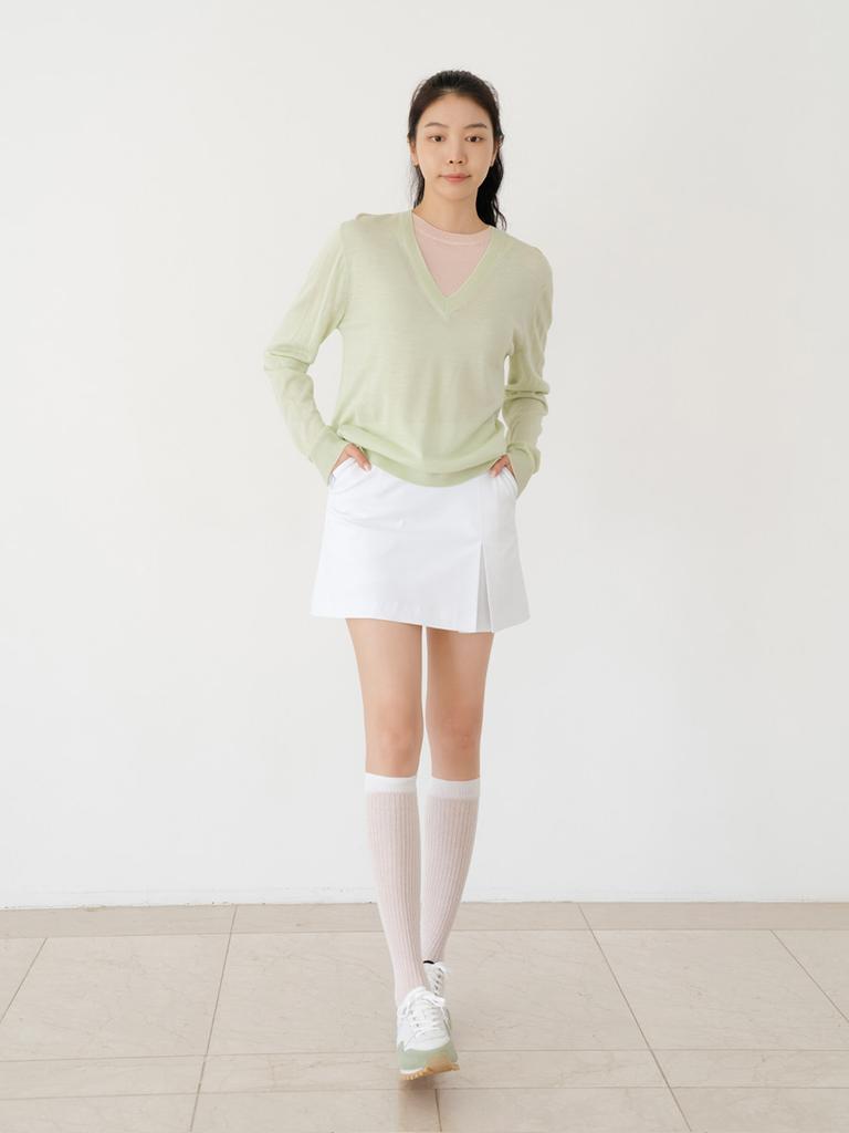 Nitina Basic Tight Skirt Wh