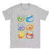 Men T-Shirts Sesames Monnsster Streets Group Squares Funny Cotton Tees Short Sleeve Cookie Moonnster T Shirts O Neck Tops