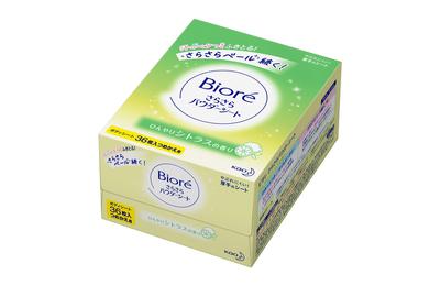 Biore Smooth Powder Sheet Citrus Scent Refill 36 Pieces