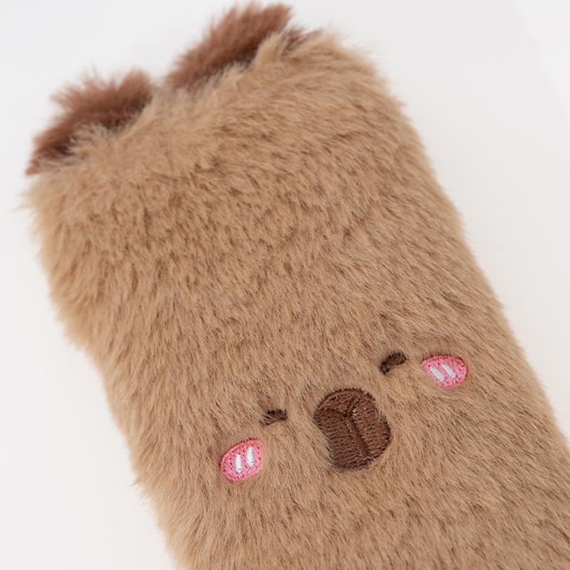 Auto Capybara Plüsch Zubehör Auto Rücksitz Hängen Plüsch Halter Abdeckung Auto Spielzeug Innen Dekoration