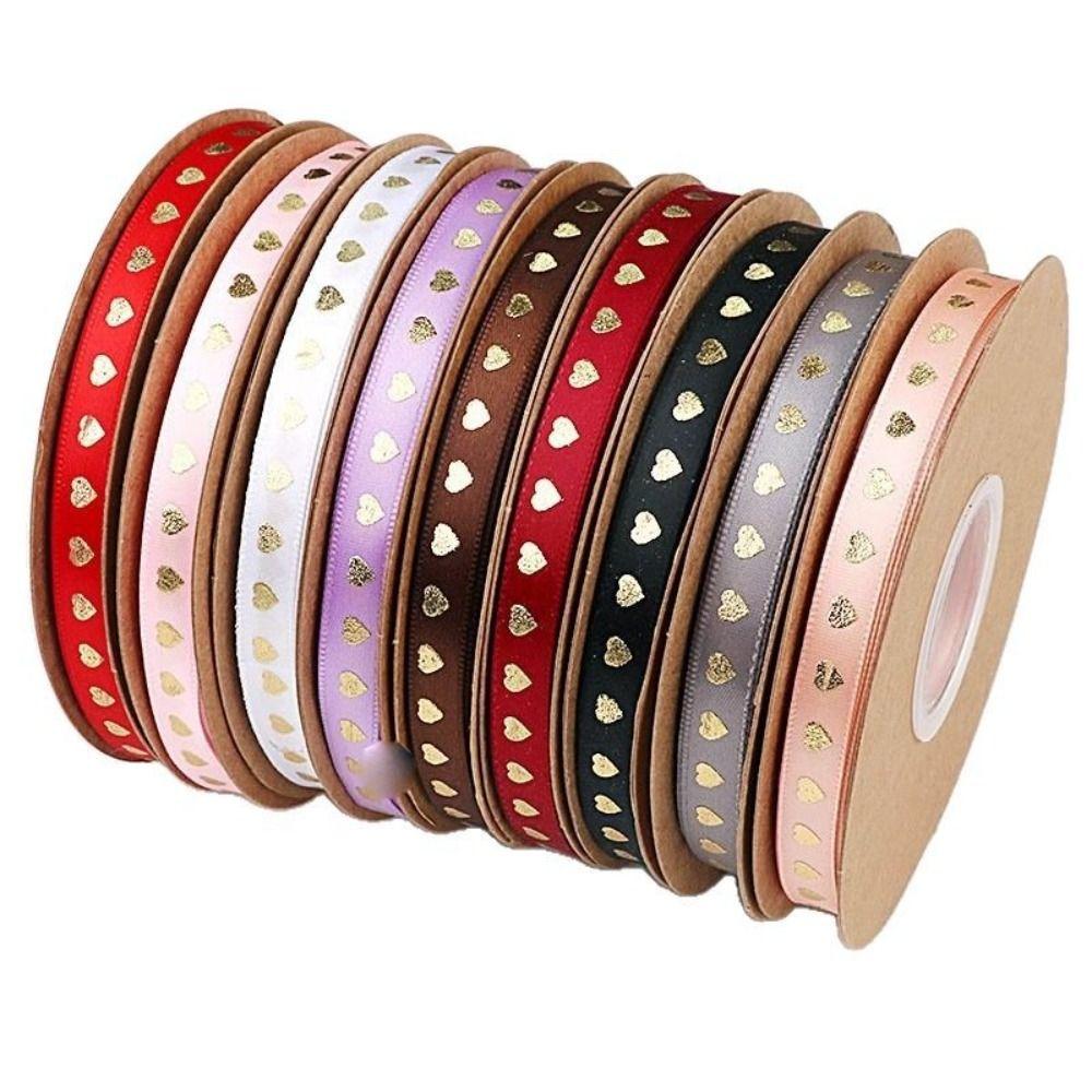 Classic Valentine's Day Series Ribbon 1cm*30 meters Gift Packaging Ribbon  DIY