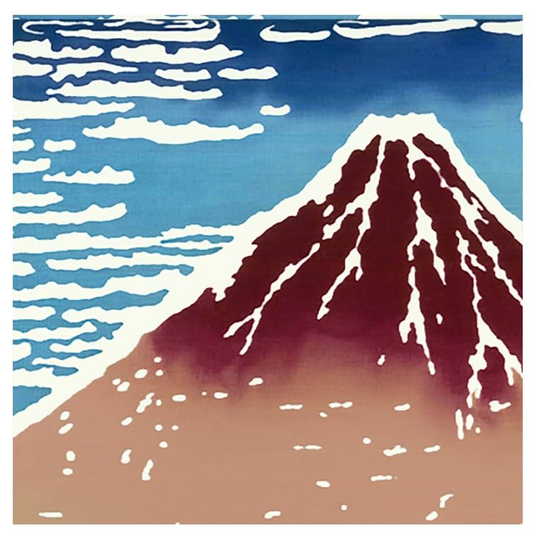 Todaya Shoten Rienzome Tenugui Clear 2001 (hand Towel) "Fine Wind, Morning"