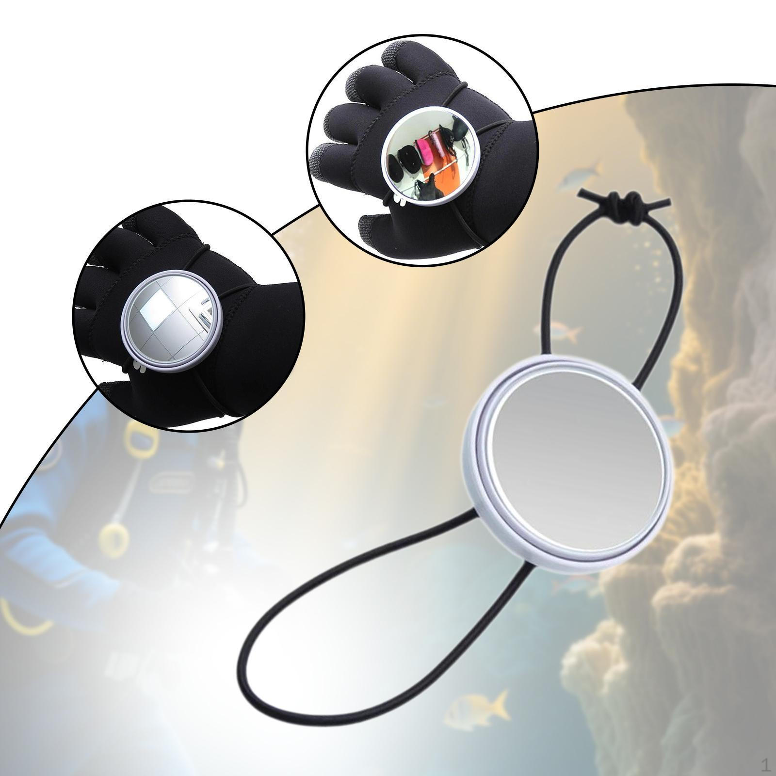 

Регульоване дзеркало для дайвера для водних видів спорту на відкритому повітрі білий