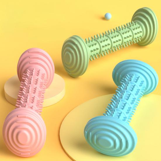 Stachelige Hundekau Spielzeug Hundezahnreinigung Spielzeug Sichere Hundezahnbürste Spielzeug für Welpen Zahnen Aggressive Kauer Mundgesundheit