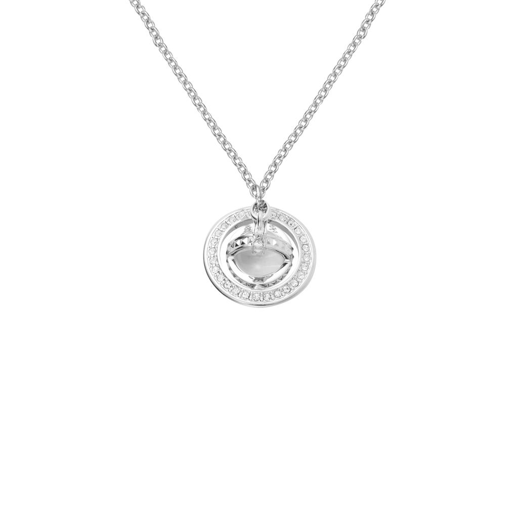 VIVIENNE WESTWOOD Mini 3D Saturn Necklace Unisex Necklace Brass Silver 6302011302P116CNP116