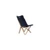 S'more Woodie Pack Chair Outdoor Chair Camping Chair Folding Chair Outdoor Wooden (Black)