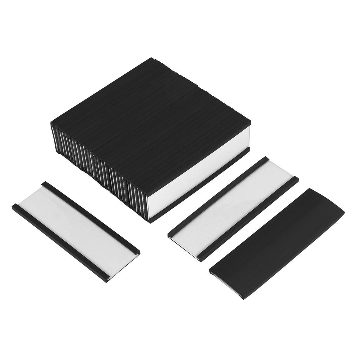 2025+30Pcs Magnetic Label Holders,Sign and Ticket Holder,Holders for Metal Shelf Label Organization, Whiteboard China Mainland