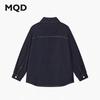 MQD Boys' Cotton Denim Collared Jacket