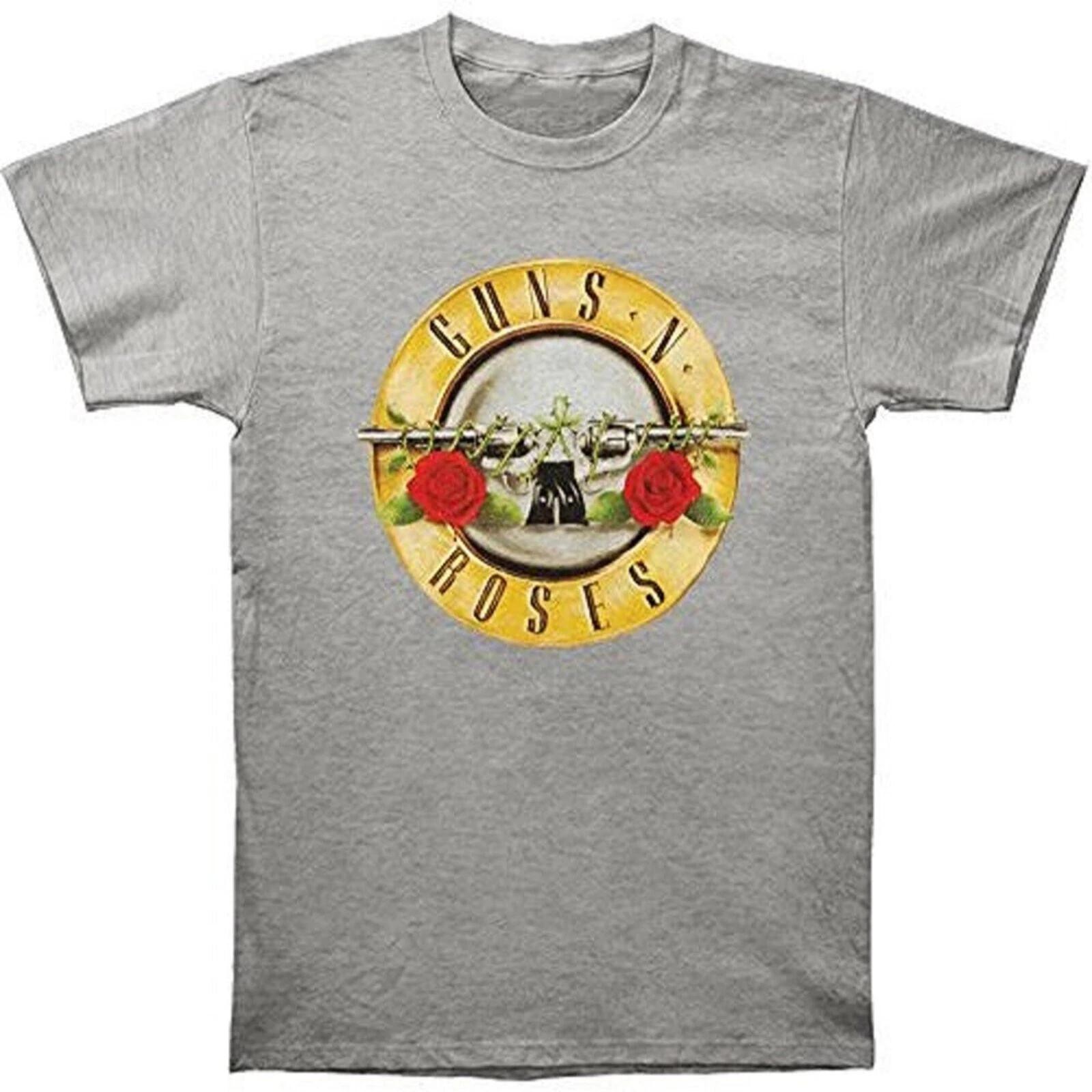 GUNS N  ROSES cd cvr APPETITE FOR DESTRUCTION BULLET Official GREY SHIRT LRG new S